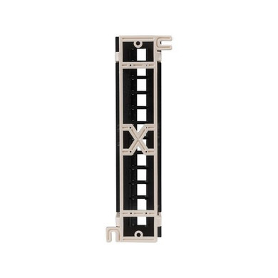 DYNAMIX Mini 1U 12 Port Unloaded Wall Mountable Keystone Patch Panel.
