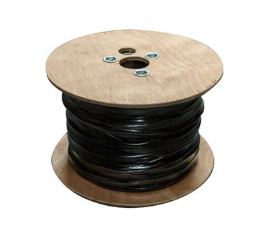 DYNAMIX 152m 2Core 14AWG/2.08mm Dual Sheath High-Performance Speaker Cable. 41/0.25BCx4C, OD: 6.5mm, Rip Cord CL3 Rated. Colour Black Jacket. Meter Marked.