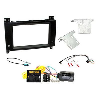 Fitting Kit Mercedes Vito (W447) 2015 On Double Din (Black) Complete Kit