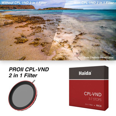 Haida Pro Ii C-Pol + Variable Nd Filter 3-7 Stop 67Mm