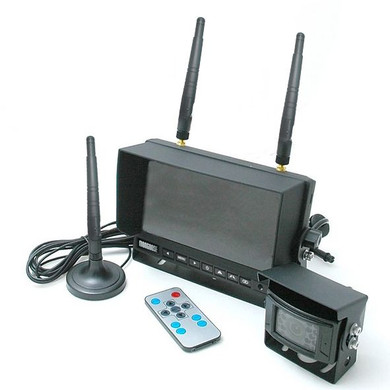 Mongoose Wireless 7" Commercial Hd Monitor + 1 Camera (For Up To 4 Cameras)