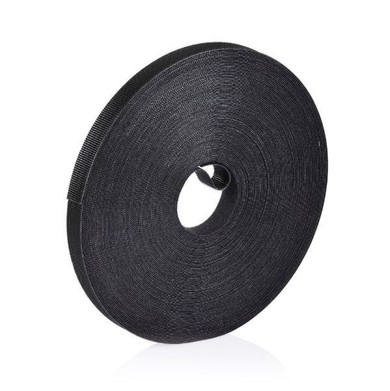 VELCRO QWIK 19mm Continuous 22.8m Cable Roll. Custom Cut to Length. Self-engaging reusable & infinitely adjustable. Easy cable management Black colour