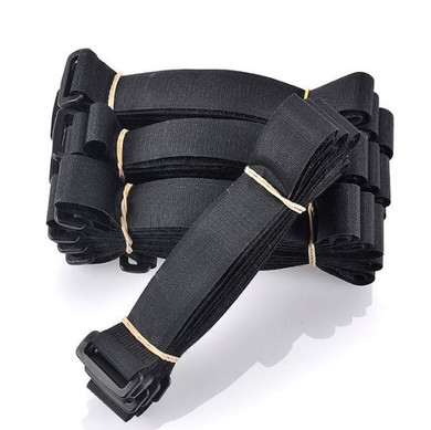 VELCRO VELSTRAP 600mm x 25mm. Reusable Self-Engaging High Strength Strap. Utilising a Buckle for Optimum Tensioning. Fast & Easy Engagement & Release. Easy Cable Management. Sold Per Strap. Black