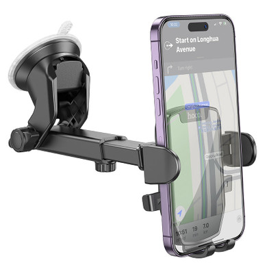 Hoco Quick-Lock Pro Car Mount Phone Holder (CAD30)