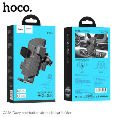 Hoco Air Vent Easy-Lock Car Phone Holder (CA86)