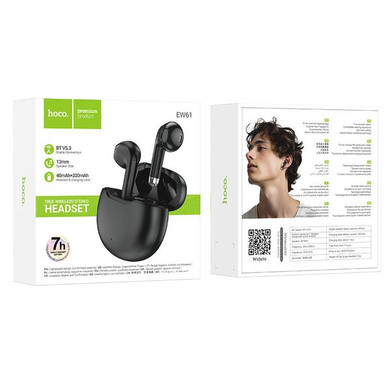 Hoco Wireless TWS Earbud w/ 7 Hours (EW61)
