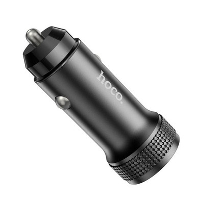 Hoco 38W PD+QC Aluminum Super Fast Car Charger (Z49B)