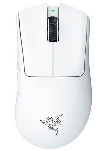 Razer Deathadder V3 Pro - White Edition - Ultra-Lightweight Wireless Ergonomic Esports Mouse