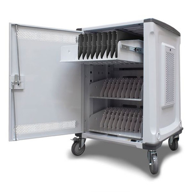 Alogic Smartbox 32 Bay Notebook/Chromebook & Tablet Charging Trolley - Up To 15.6" Devices