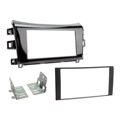 Fitting Kit Nissan Navara Np300 2015 - 2020 Double Din (Gloss Black)