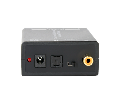 ARCO 1x4 Optical Audio Splitter. Split & Distribute a Single Digital Audio Input to up to 4 Optical Digital Outputs. Supports Dolby Digital & DTS 2/5.1CH. Supports S/PDIF Sampling 32-192kHz.