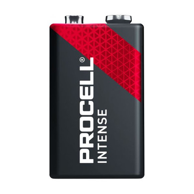 PROCELL Intense 9V Alkaline Battery. Box of 12    