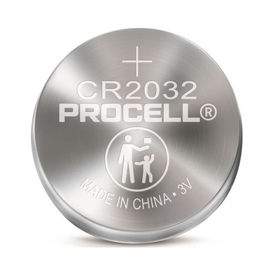PROCELL Lithium CR2032 Coin Battery. Box of 20 (4x Strips of 5)    