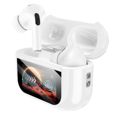Hoco Premium Tws Earbud W/ Anc Noise Cancelling, Touch Screen Case (Des42)
