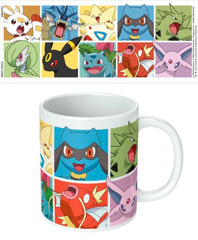 Pokemon Grid Kanto Mug