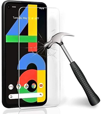 Google   Google Pixel 4a 5G         Clear Tempered Glass Screen Protector