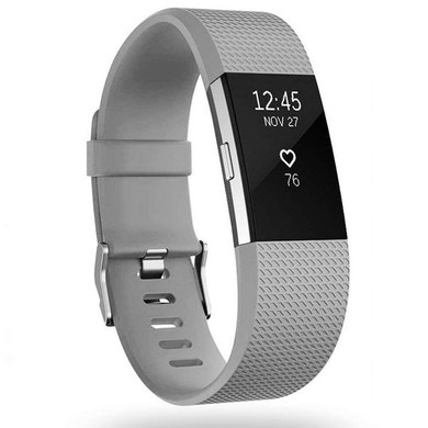 Fitbit Charge 2      Silicone Strap   Grey