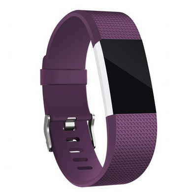 Fitbit Charge 2      Silicone Strap   Purple