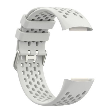 Fitbit Charge 6      Silicone Strap   White