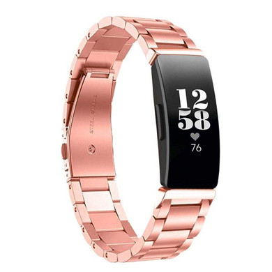 Fitbit Inspire 3      Stainless Steel Strap   RoseGold