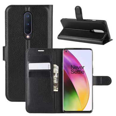 Oneplus 8      Pu Wallet Case    [Black]