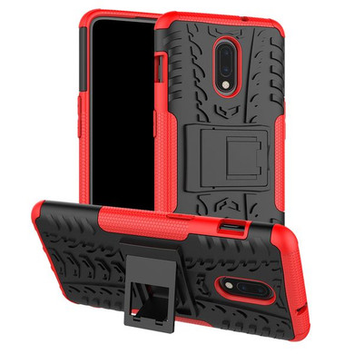 Oneplus 7      Heavy Duty Case    Red