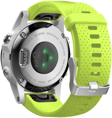 Garmin fenix 7      Silicone Strap   Lime