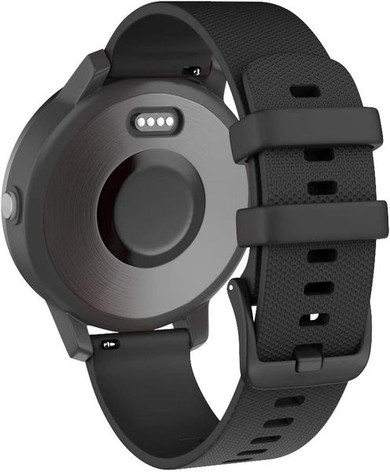Garmin Venu 2 Plus      Silicone Strap   Black