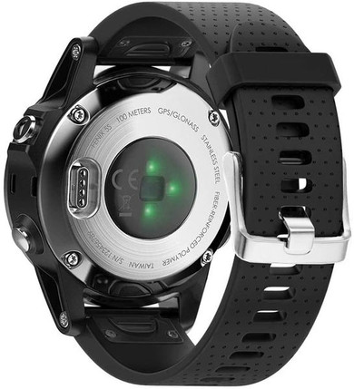 Garmin fenix 6      Silicone Strap   Black