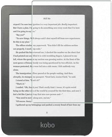 Kobo Clara BW  Clear  Tempered Glass Screen Protector