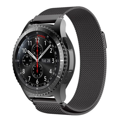 Samsung Gear S3      Milanese Loop Strap   Black