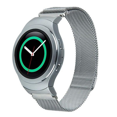 Samsung Gear S2      Milanese Loop Strap   Silver
