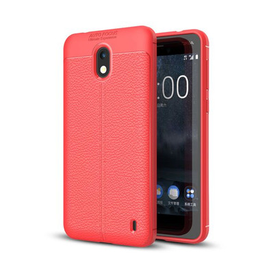 Nokia 2 Leather Texture Case Red