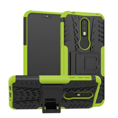 Nokia 7.1 Heavy Duty Case Green