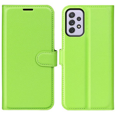 Samsung Galaxy A73 5G      Pu Wallet Case    [Green]