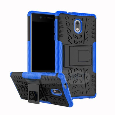 Nokia 3 Heavy Duty Case Blue
