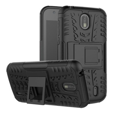 Nokia 1 Heavy Duty Case Black