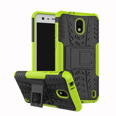 Nokia 2 Heavy Duty Case Green