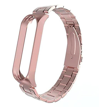 Xiaomi Mi Band 4 Stainless Steel Strap RoseGold