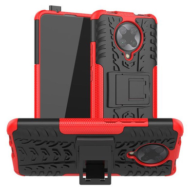 Xiaomi Poco F2 Pro Heavy Duty Case Red