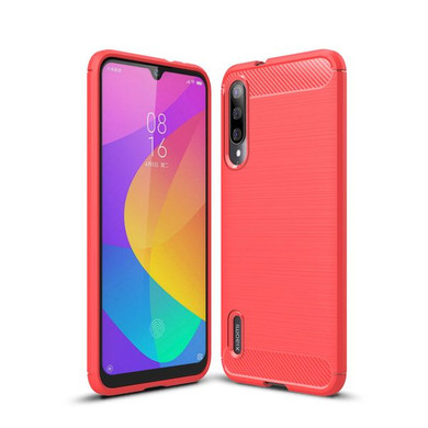 Xiaomi Mi A3 Carbon Fibre Case Red