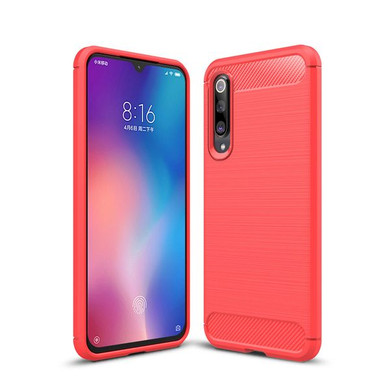 Xiaomi Mi 9 SE Carbon Fibre Case Red