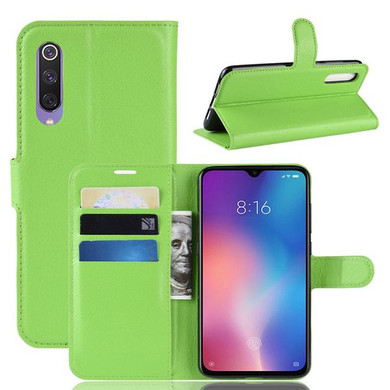 Xiaomi Mi 9 Se      Pu Wallet Case    [Green]