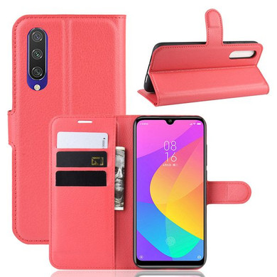 Xiaomi Mi A3      Pu Wallet Case    [Red]