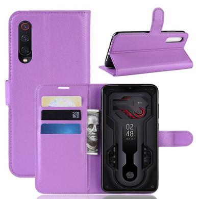 Xiaomi Mi 9      Pu Wallet Case    [Purple]