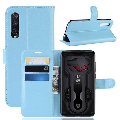Xiaomi Mi 9      Pu Wallet Case    [Lightblue]
