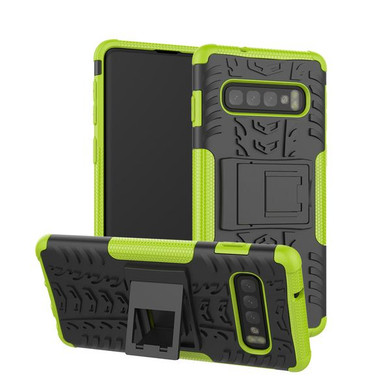 Samsung Galaxy S10      Heavy Duty Case    Green