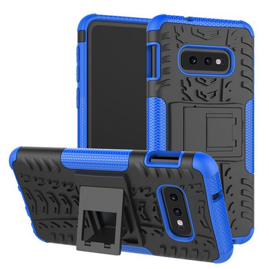 Samsung Galaxy S10E      Heavy Duty Case    Blue