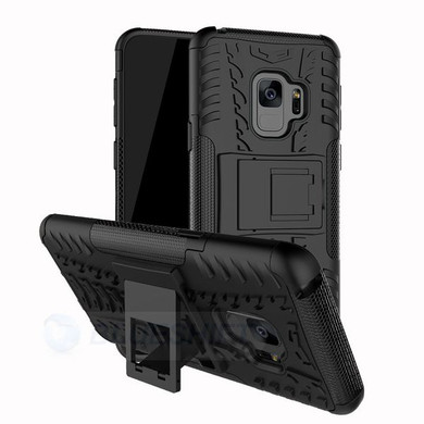 Samsung Galaxy S9      Heavy Duty Case    Black