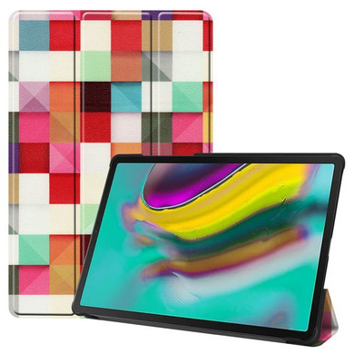 Samsung Galaxy Tab S5e T720    Designer Tri-Fold Case      Cube